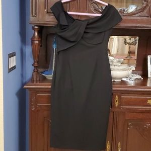 Off the shoulders black dress size 10
